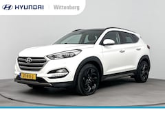 Hyundai Tucson - 1.6 T-GDi Premium 4WD Aut. | Panoramadak | Leer | Trekhaak | Trekgewicht 1600kg | Stoel +