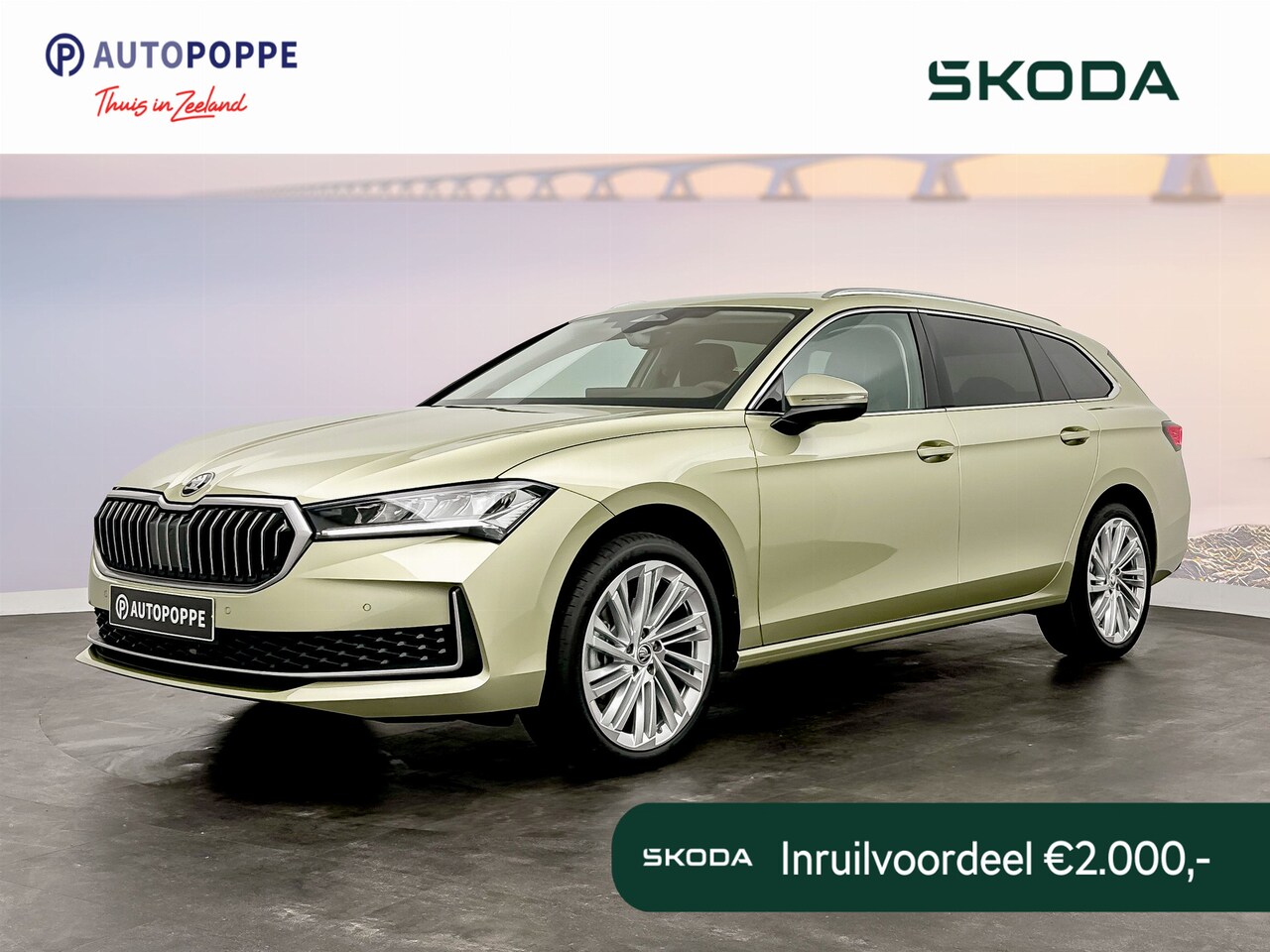 Skoda Superb Combi - 1.5 TSI MHEV 150 7DSG First Edition | Achteruitrijcamera | Climatronic, elektronische airc - AutoWereld.nl