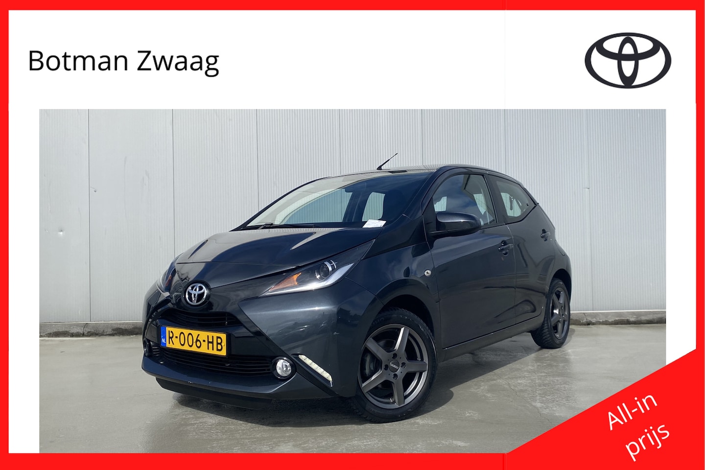 Toyota Aygo - 1.0 VVT-i x-play 1.0 VVT-i x-play - AutoWereld.nl