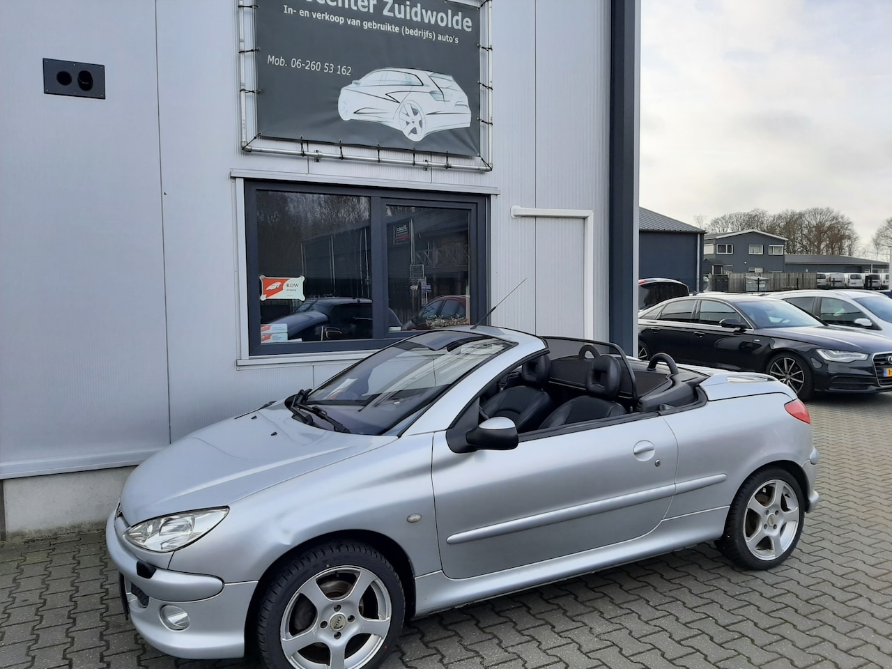 Peugeot 206 CC - 1.6-16V clima leer lmvmag onderdelen weg - AutoWereld.nl