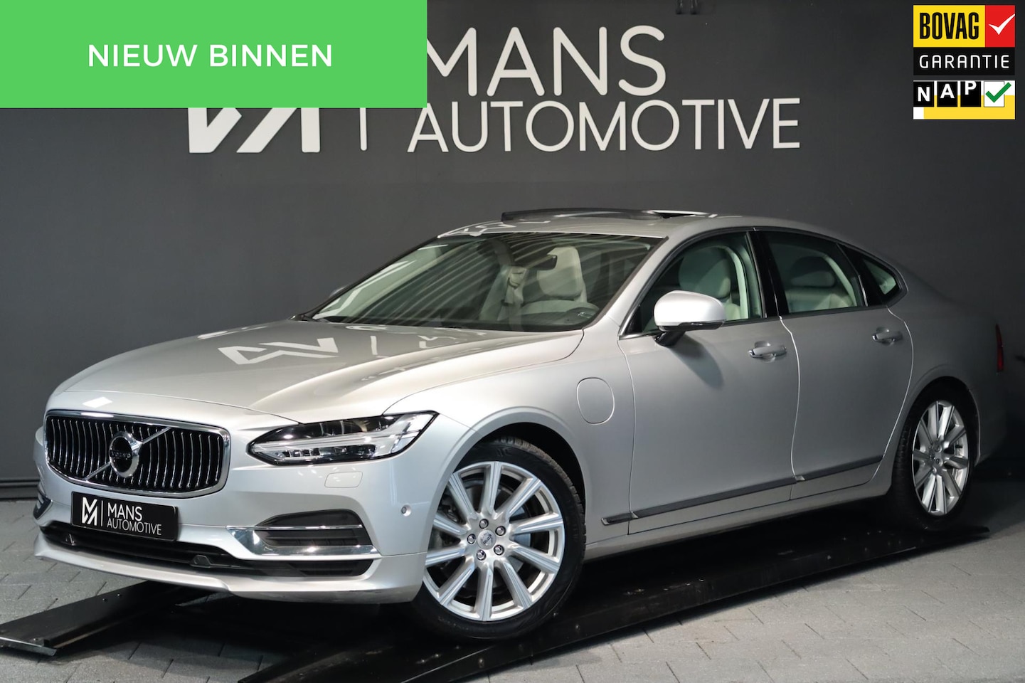 Volvo S90 - 2.0 T8 AWD Inscription / PANODAK / MEMORY / TREKHAAK / KEYLESS - AutoWereld.nl