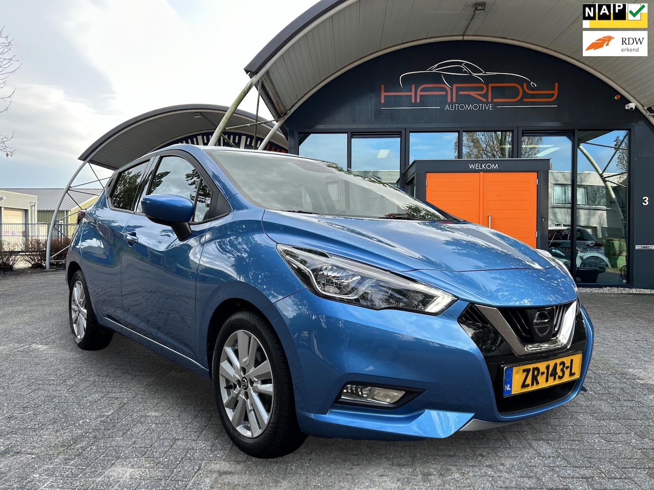 Nissan Micra - 1.0 IG-T N-Connecta Apple Carplay Navigatie Rijklaarprijs! - AutoWereld.nl