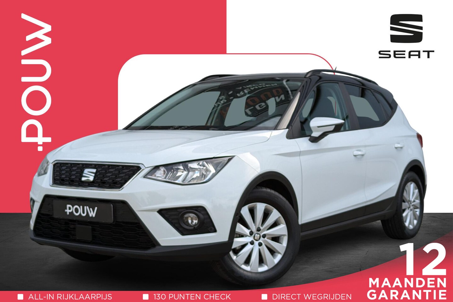 Seat Arona - 1.0 TSI 95pk Style Business Intense | Trekhaak | Navigatie | Adaptive Cruise - AutoWereld.nl