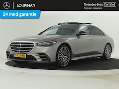 Mercedes-Benz S-klasse - 450 Lang AMG Nightpakket | Panorama schuif-kanteldak | Burmester Audio | Memory | Sluitbek