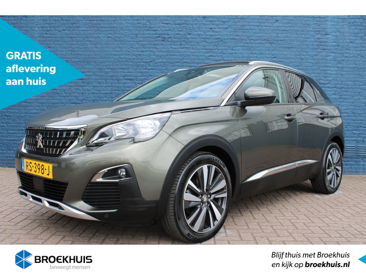 Peugeot 3008 - SUV 1.2 PureTech 130pk Allure | Navigatie | Panorama/schuifdak | Camera | 19 Inch lichtmet - AutoWereld.nl