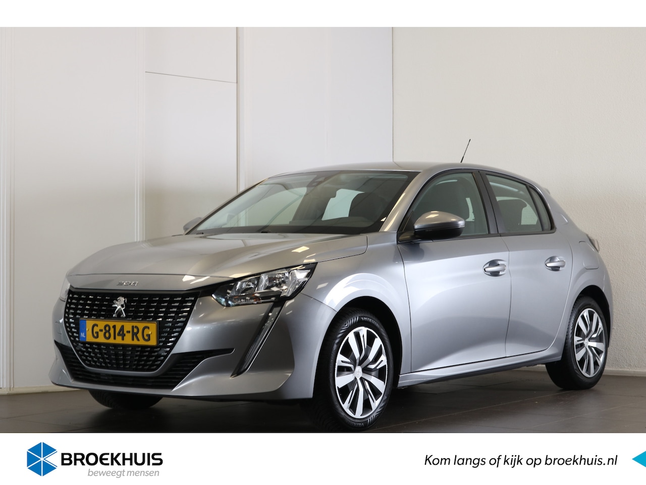 Peugeot 208 - 1.2 100Pk Active | All-Season | Apple/Android Carplay | Cruise | Airco | LED Dagrij | Blue - AutoWereld.nl