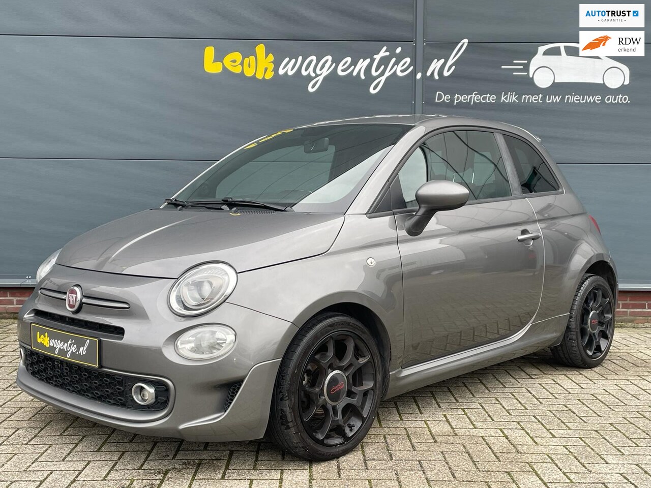 Fiat 500 - 0.9 TwinAir Turbo Sport Automaat * navi *16 inch - AutoWereld.nl