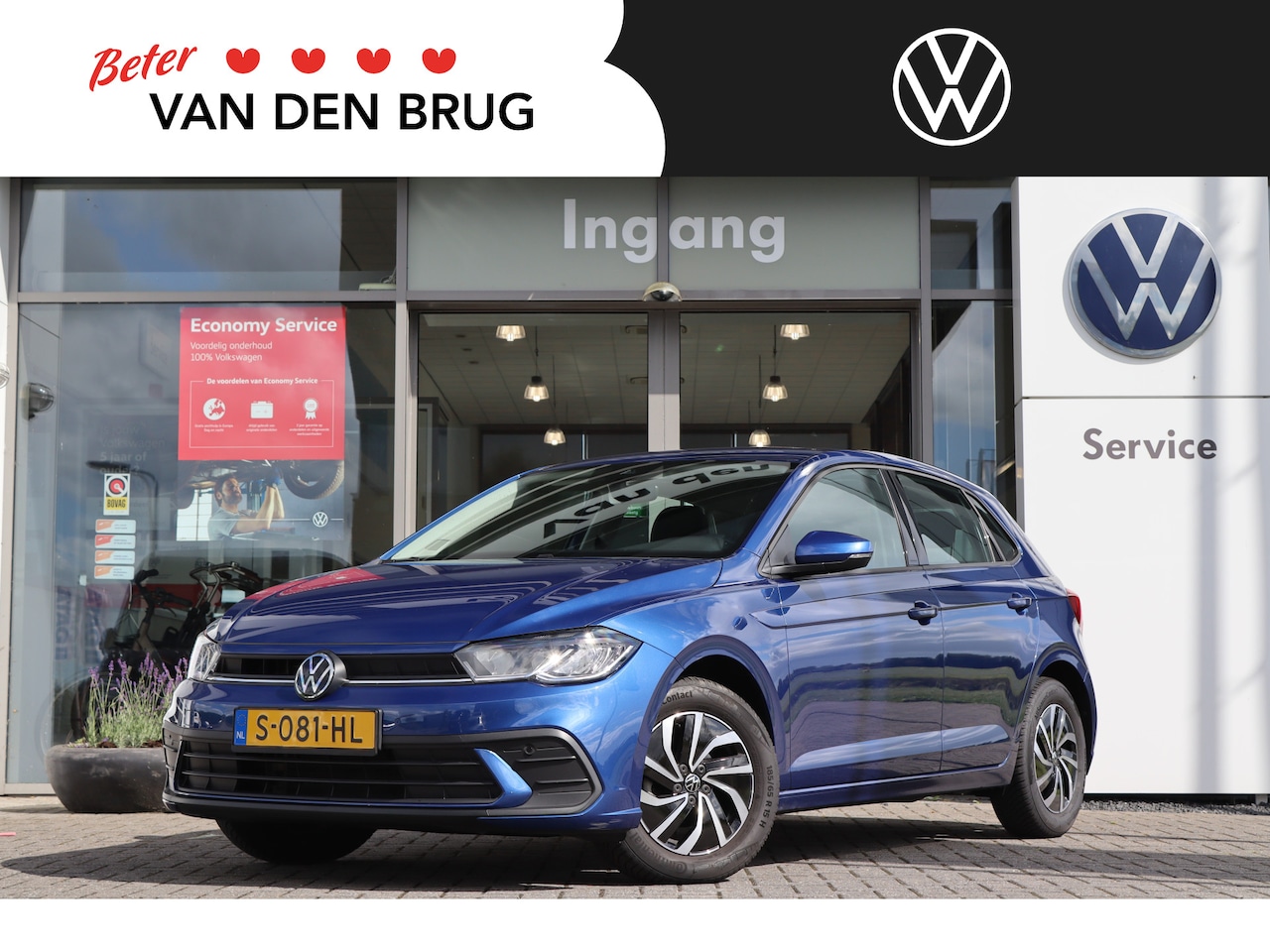 Volkswagen Polo - 1.0 TSI 95 pk Life | Navigatie | App Connect | Airco | Travel Assist | PDC | LED | - AutoWereld.nl