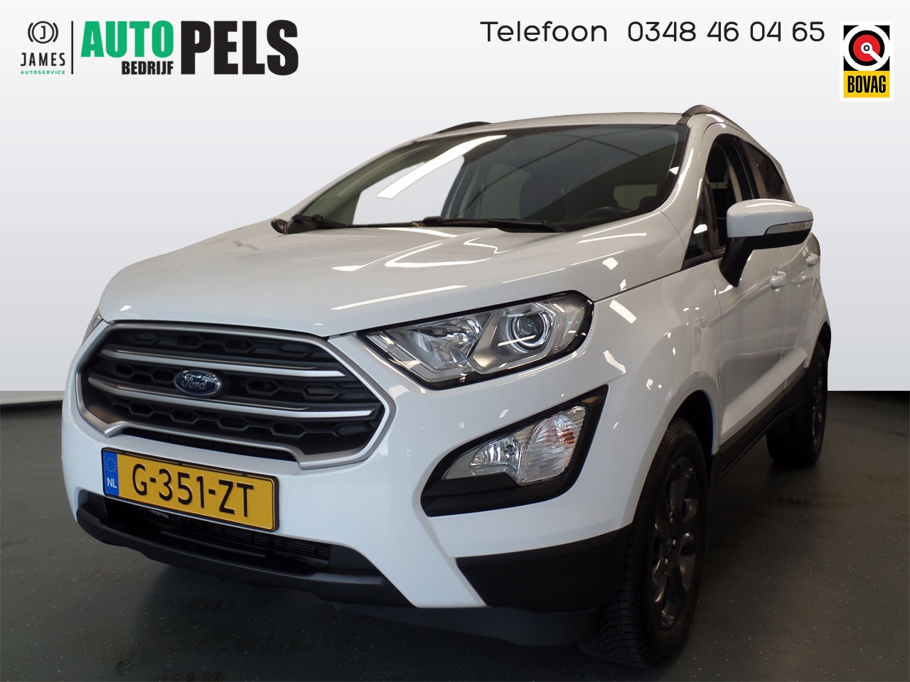 Ford EcoSport - 1.0 EcoBoost Trend Ultimate Navi,  Airco, Cruise contr, Lmv 16'', Elek ramen, Pdc, Led ver - AutoWereld.nl