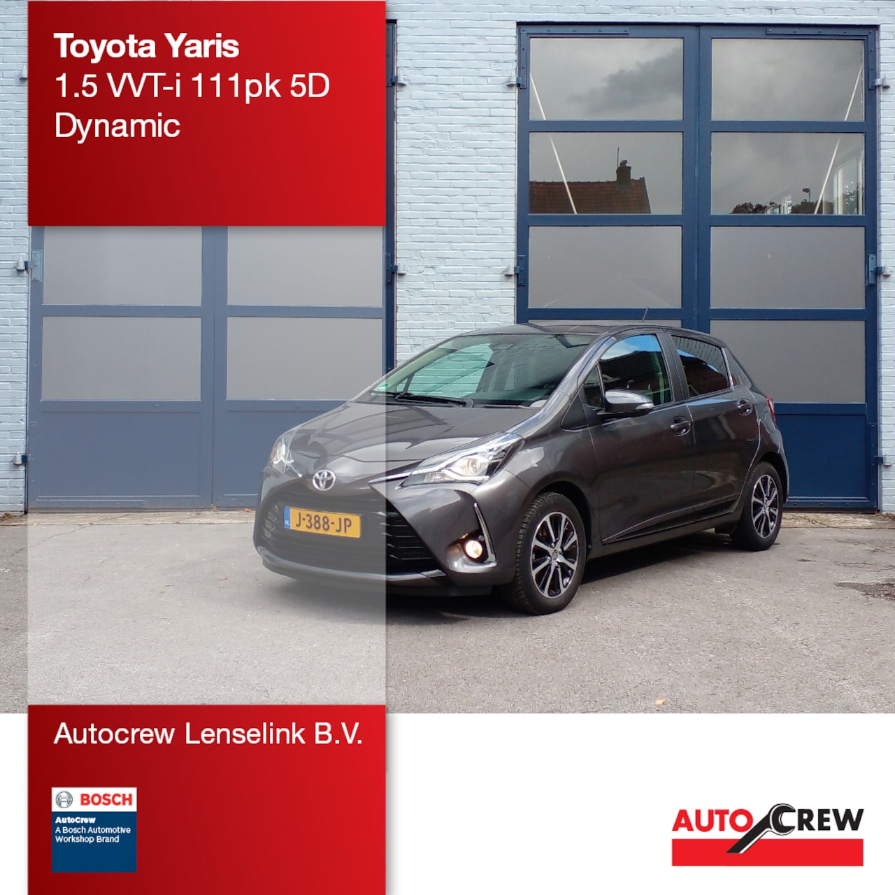 Toyota Yaris - 1.5 VVT-i 111pk 5D Dynamic | Origineel NL | - AutoWereld.nl