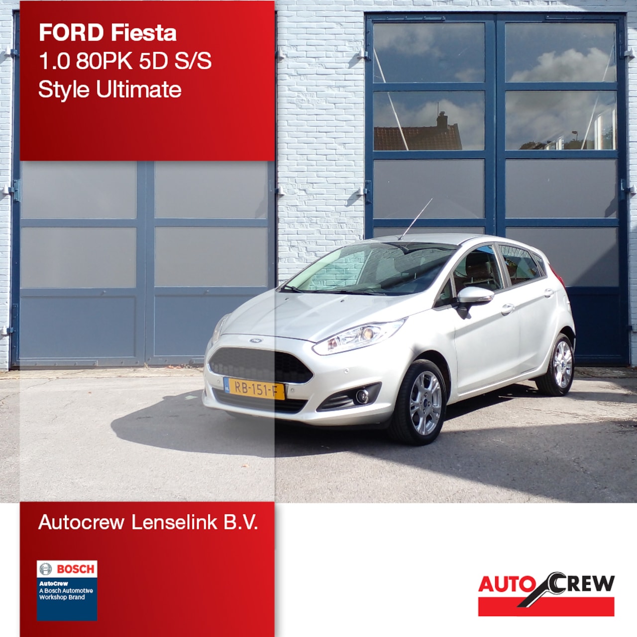 Ford Fiesta - 1.0 80PK 5D S/S Style Ultimate | Origineel NL | - AutoWereld.nl