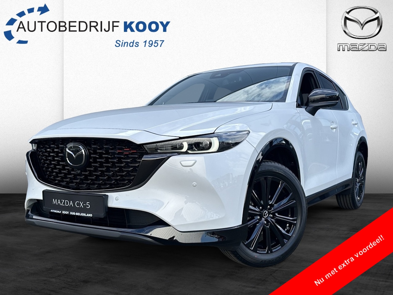 Mazda CX-5 - e-SKYACTIV G 165 M Hybrid 6AT Homura | Nieuw | Voorraad! - AutoWereld.nl