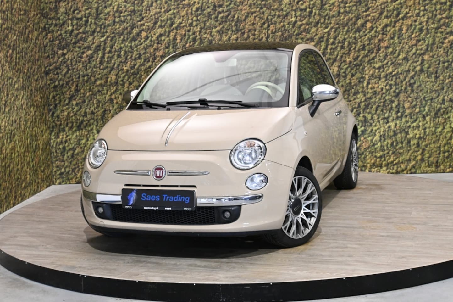 Fiat 500 - 1.2 Lounge | Cappuccino | Airco | Pano-dak - AutoWereld.nl