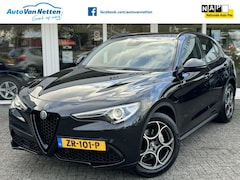 Alfa Romeo Stelvio - 2.2D 160pk Automaat, Leder, Xenon, Led, Gr.Navi, pdc, 19"lmv, Super