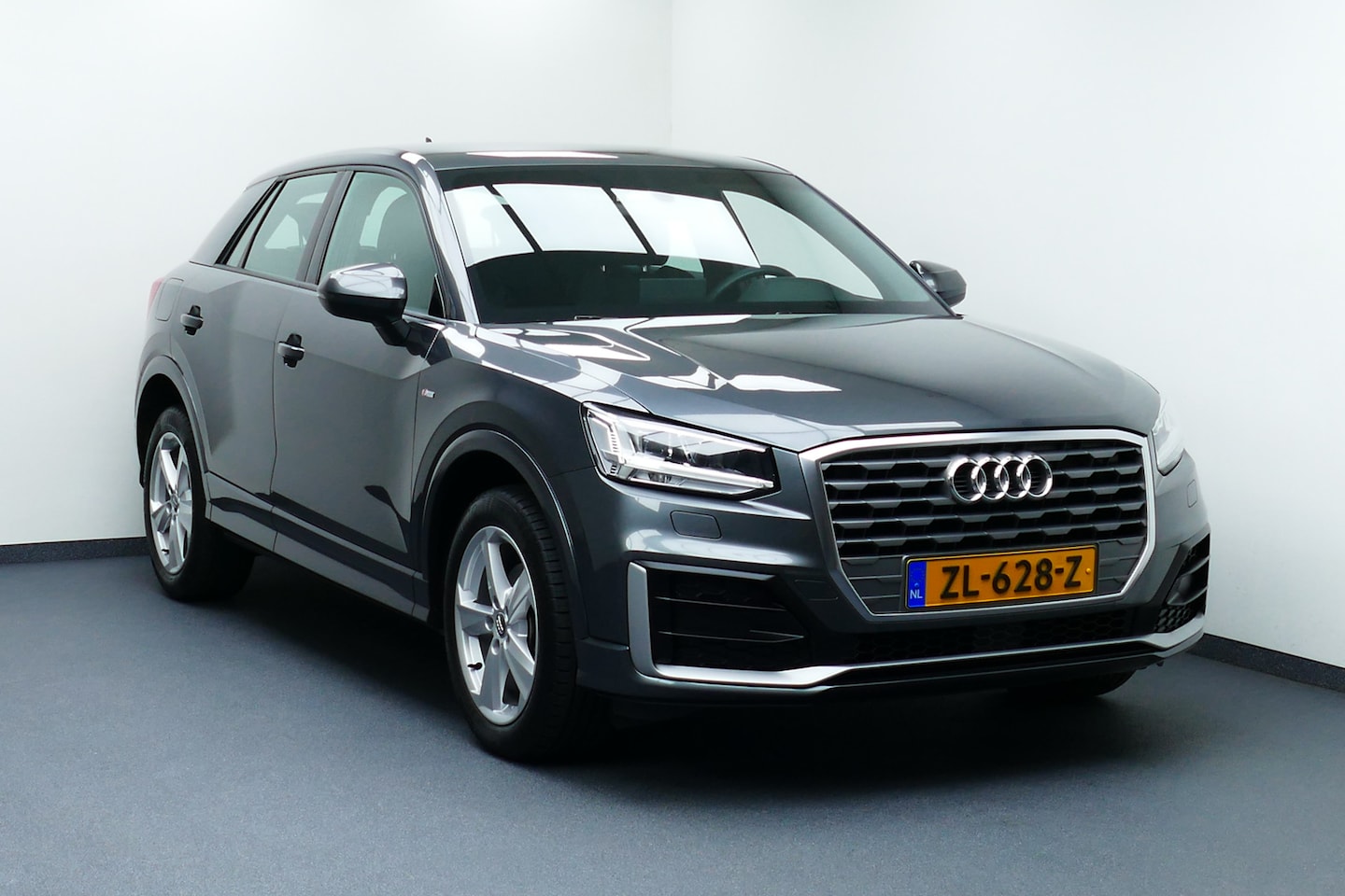 Audi Q2 - 30 TFSI Sport S-Line. Led Koplampen, Navi, Clima, Cruise, Half Leer, 17"LM Velgen - AutoWereld.nl