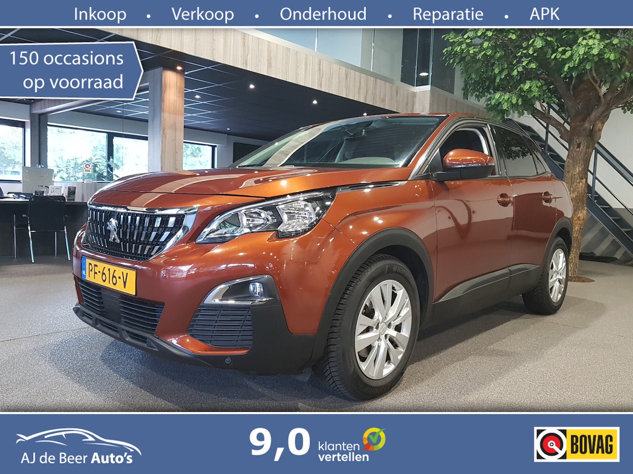 Peugeot 3008 - 1.2 130 PT Blue Lease Executive Trekhaak | Navi | Camera | Clima | LED - AutoWereld.nl