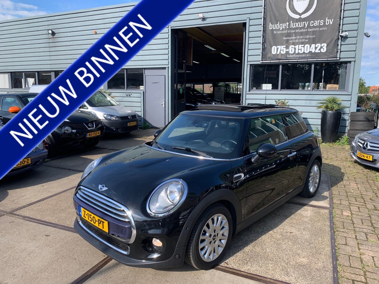 MINI Cooper - Mini 1.5 Chili Business topstaat airco/panorama dak/6 bak - AutoWereld.nl