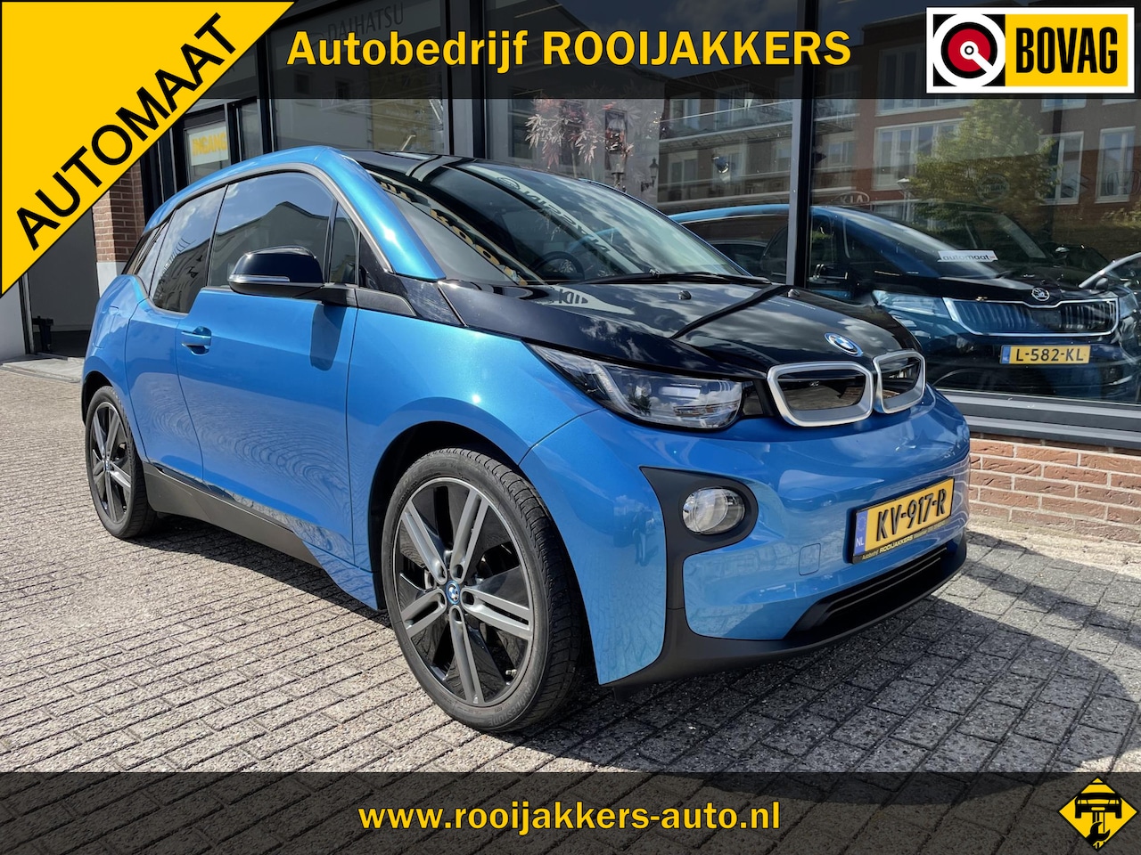 BMW i3 - High Executive 94Ah 33 kWh LED / Leder / Warmtepomp / Navigatie / Alu 20 inch - AutoWereld.nl