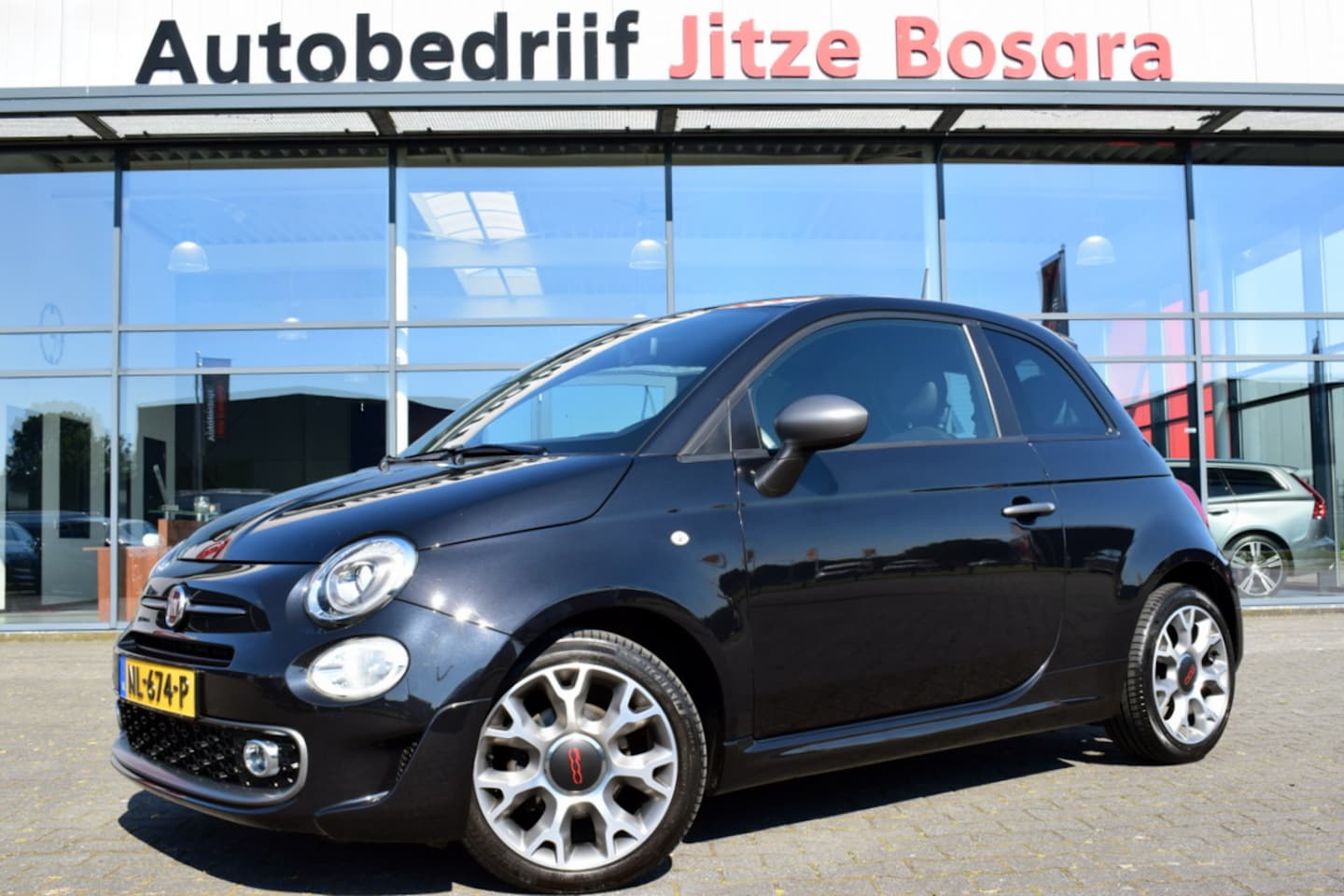 Fiat 500 - 0.9 TwinAir Turbo Sport Half Leder | Sportstoelen | Full Map Navi | Telefonie | Airco | Vo - AutoWereld.nl