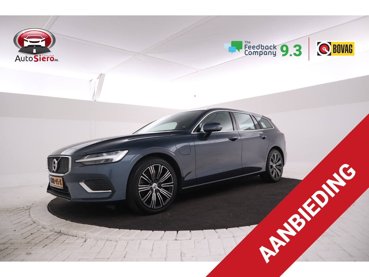 Volvo V60 - 2.0 T8 Twin Engine AWD Momentum Pro Navigatie, Apple Carplay, Volleder, Climate, - AutoWereld.nl