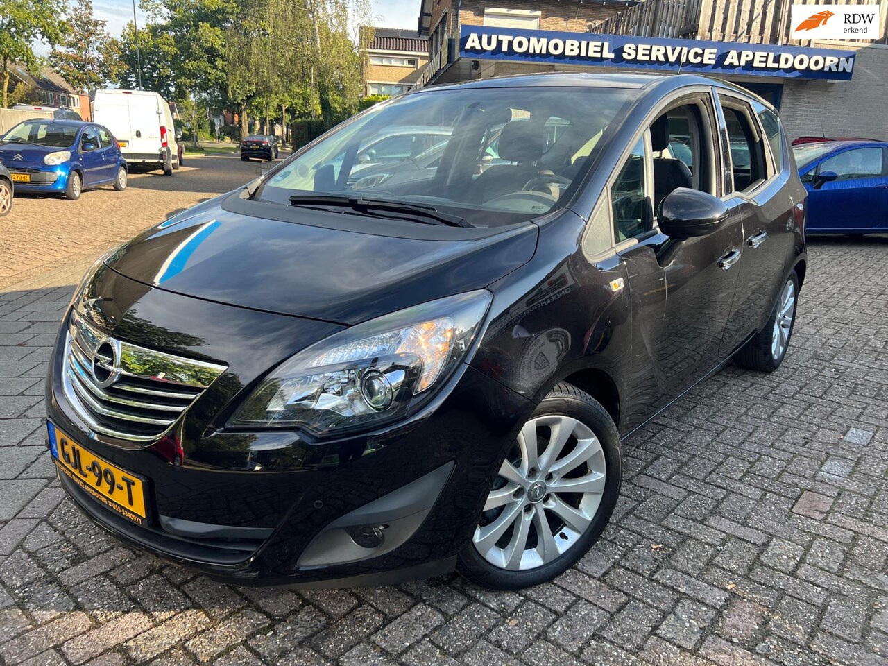 Opel Meriva - 1.4 Turbo Cosmo *PDC*AIRCO*STOELVERW.*STUURVERW.*LM.VELGEN* - AutoWereld.nl