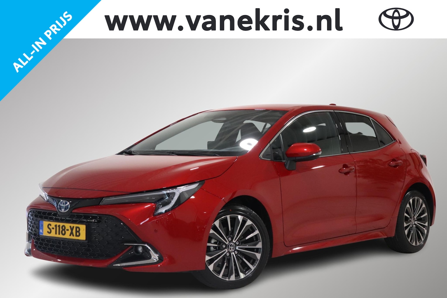 Toyota Corolla - 1.8 Hybrid First Edition 1.8 Hybrid First Edition, Stoelverwarming, Nieuwe 1.8 motor met 140PK, Cruise Control, Cli - AutoWereld.nl