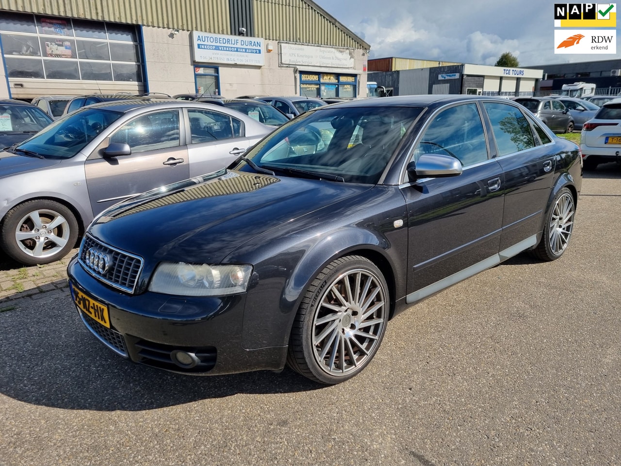 Audi A4 Limousine - 4.2 V8 quattro S4 Pro Line Aut. 344pk Bj:2004 NAP! - AutoWereld.nl