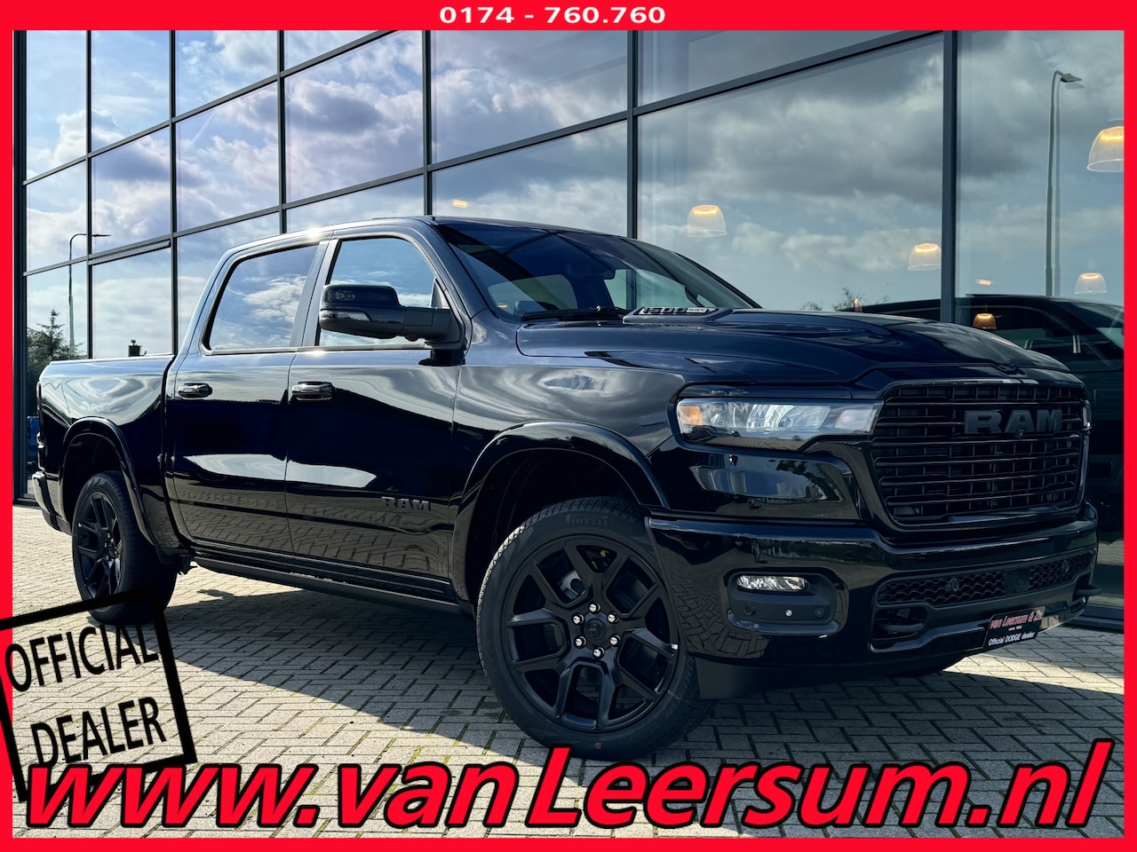 Dodge Ram Pick Up - 3.0 Hurricane Laramie Night | Pano | H&K | Camera | - AutoWereld.nl