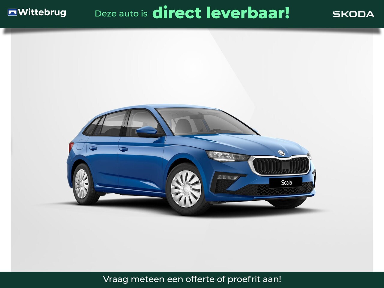 Skoda Scala - 1.0 TSI Essence Private lease vanaf 409,- per maand - AutoWereld.nl