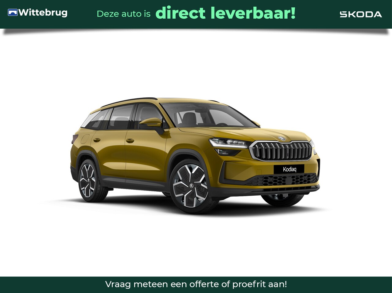 Skoda Kodiaq - 1.5 TSI MHEV Business Edition 7p. / 20 inch Lichtmetalen velgen/ Panorama dak/ Parkeerpakk - AutoWereld.nl