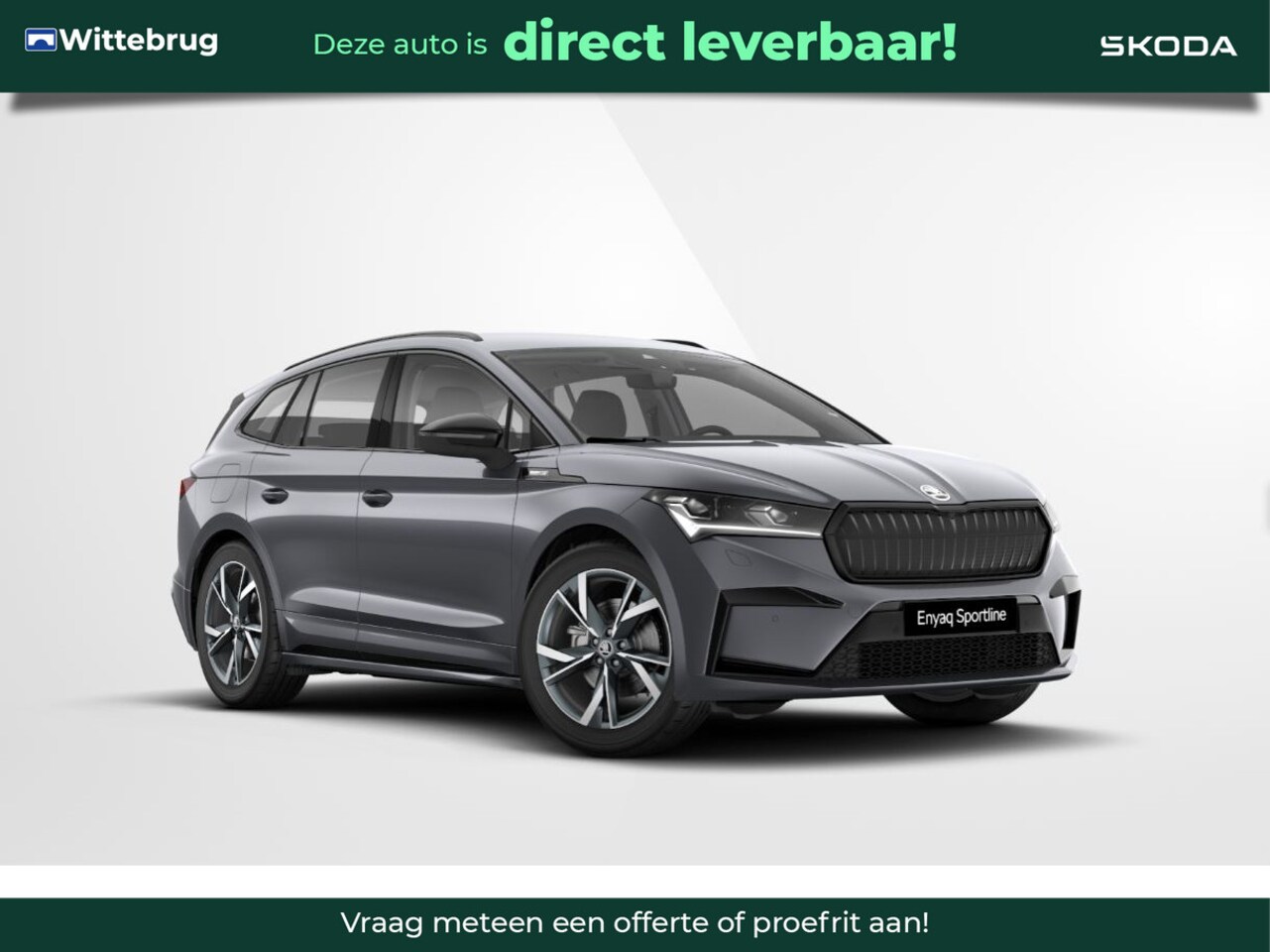 Skoda Enyaq iV - 60 Sportline 60 Sportline - AutoWereld.nl