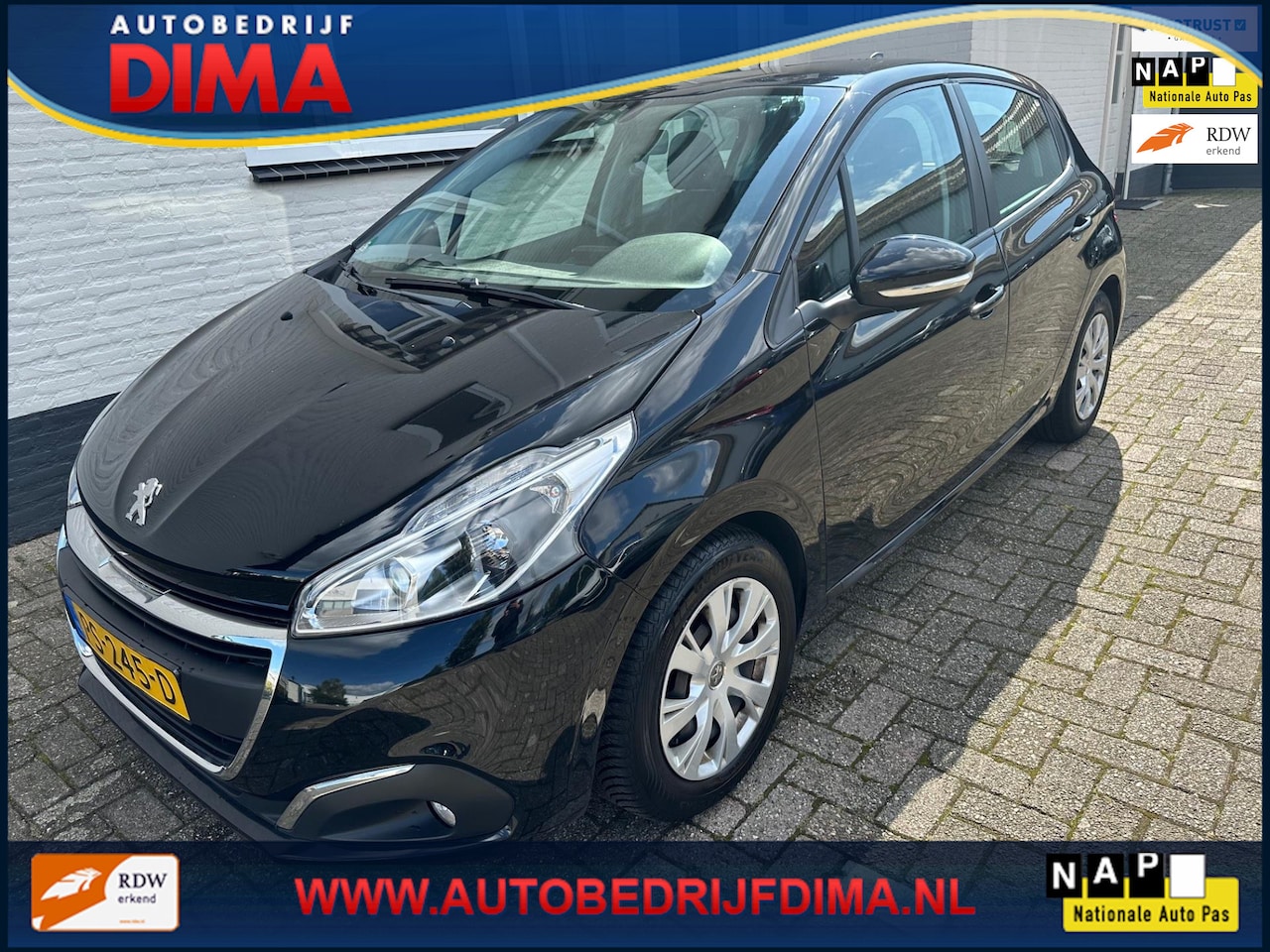 Peugeot 208 - 1.2 PureTech Blue Lion/ Navi/ Cruise Control/ PDC/ LED - AutoWereld.nl