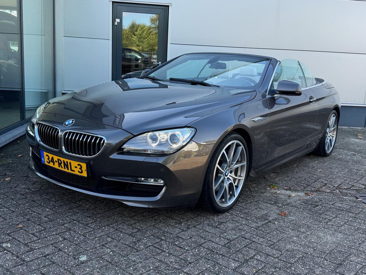 BMW 6-serie Cabrio - 640I 3.0 320PK | AUT8 | LAGE KILOMET - AutoWereld.nl