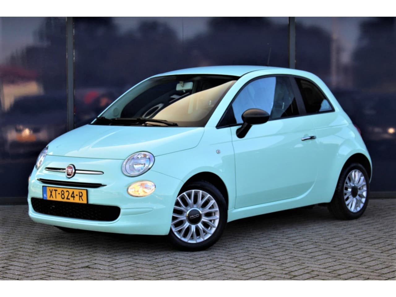 Fiat 500 - 0.9 TwinAir Turbo Popstar | Airco | Cruise | 15"LMV | Bluetooth | Centrale vergrendeling | - AutoWereld.nl