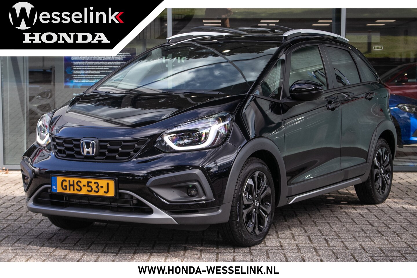 Honda Jazz - 1.5 e:HEV Advance Crosstar - All-in rijklaarprijs | Honda Sensing | Apple cp/Android auto - AutoWereld.nl