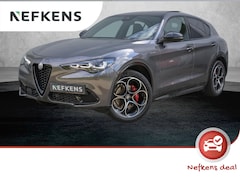 Alfa Romeo Stelvio - 280pk Turbo AWD Veloce (1ste eig./Glazendak/Adapt.Cruise/S.stoelen/Virt.Cockpit/Keyless/NL