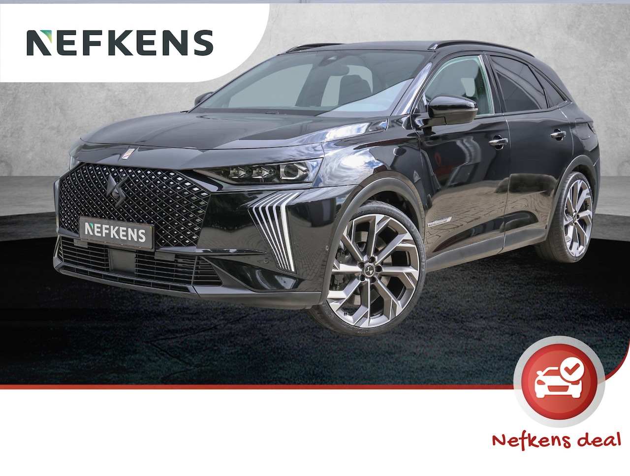 DS 7 - 360pk E-Tense 4x4 La Première (UNIEK!!/Sfeerverlichting/FOCAL/21"LMV/LEER/Glazendak/Adapt. - AutoWereld.nl