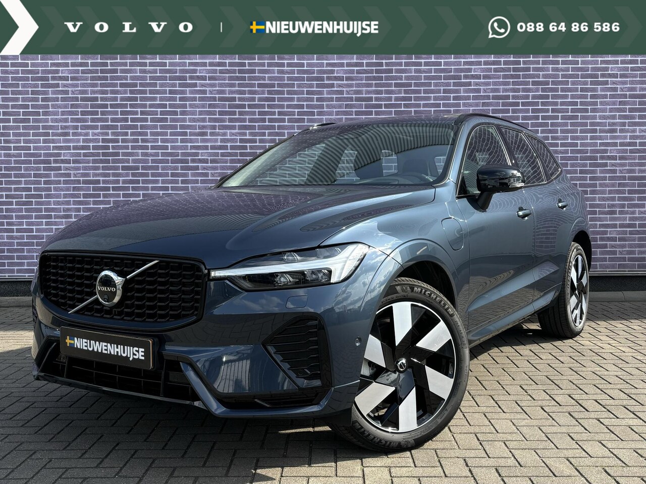 Volvo XC60 - T6 Recharge T6 AWD Ultimate Dark Long Range | Trekhaak | Adaptive cruise control | Head-up - AutoWereld.nl