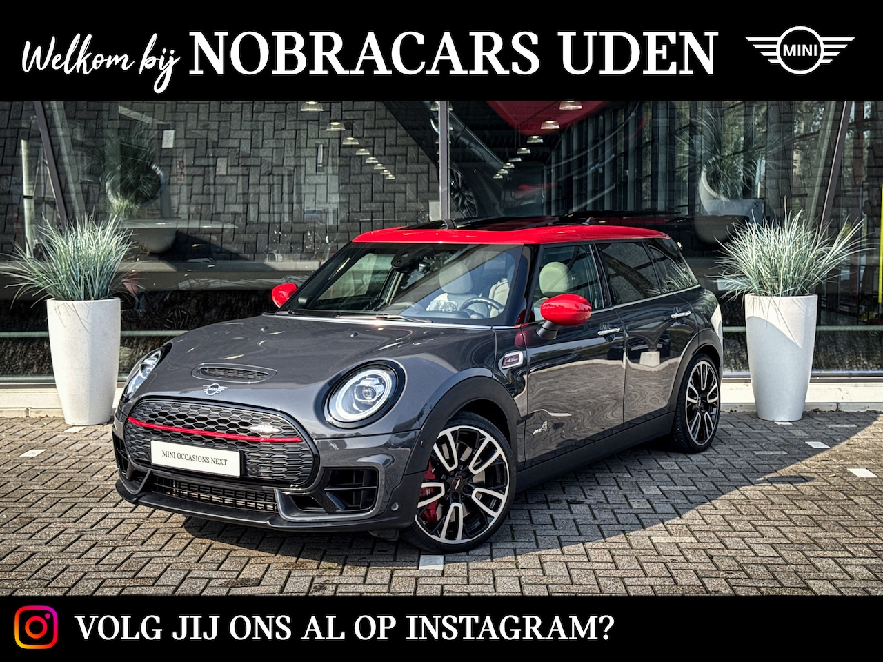 MINI Clubman - JCW ALL4 Chili Automaat / Panoramadak / Achteruitrijcamera / Stoelverwarming / LED / Harma - AutoWereld.nl