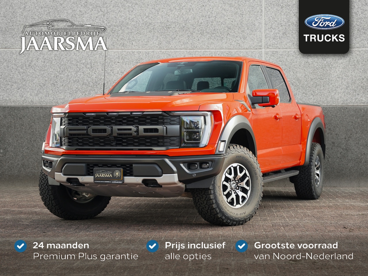 Ford F-150 Raptor - 3.5L EcoBoost High Output SuperCrew |Rijklaarprijs |Prins LPG |Folding cover |Adaptive cru - AutoWereld.nl