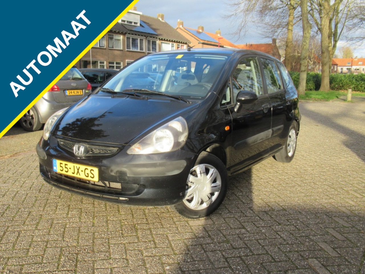 Honda Jazz - 1.4 AUT 1e eig. GR.Beurt+NW Banden+APK GARANTIE TOPPER! - AutoWereld.nl