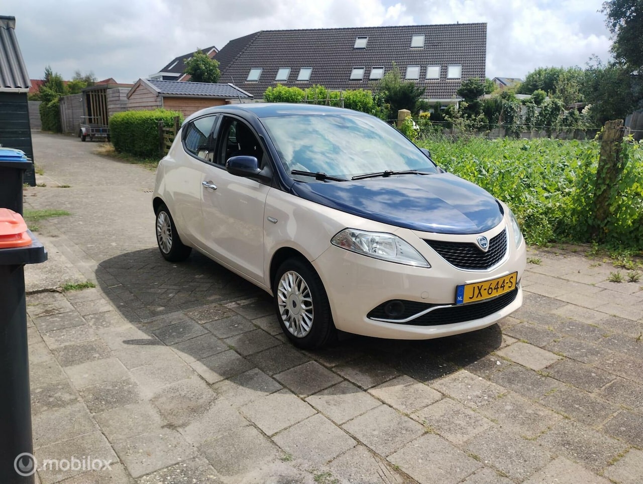 Lancia Y(psilon) - Ypsilon 1.2 two tone silver. - AutoWereld.nl