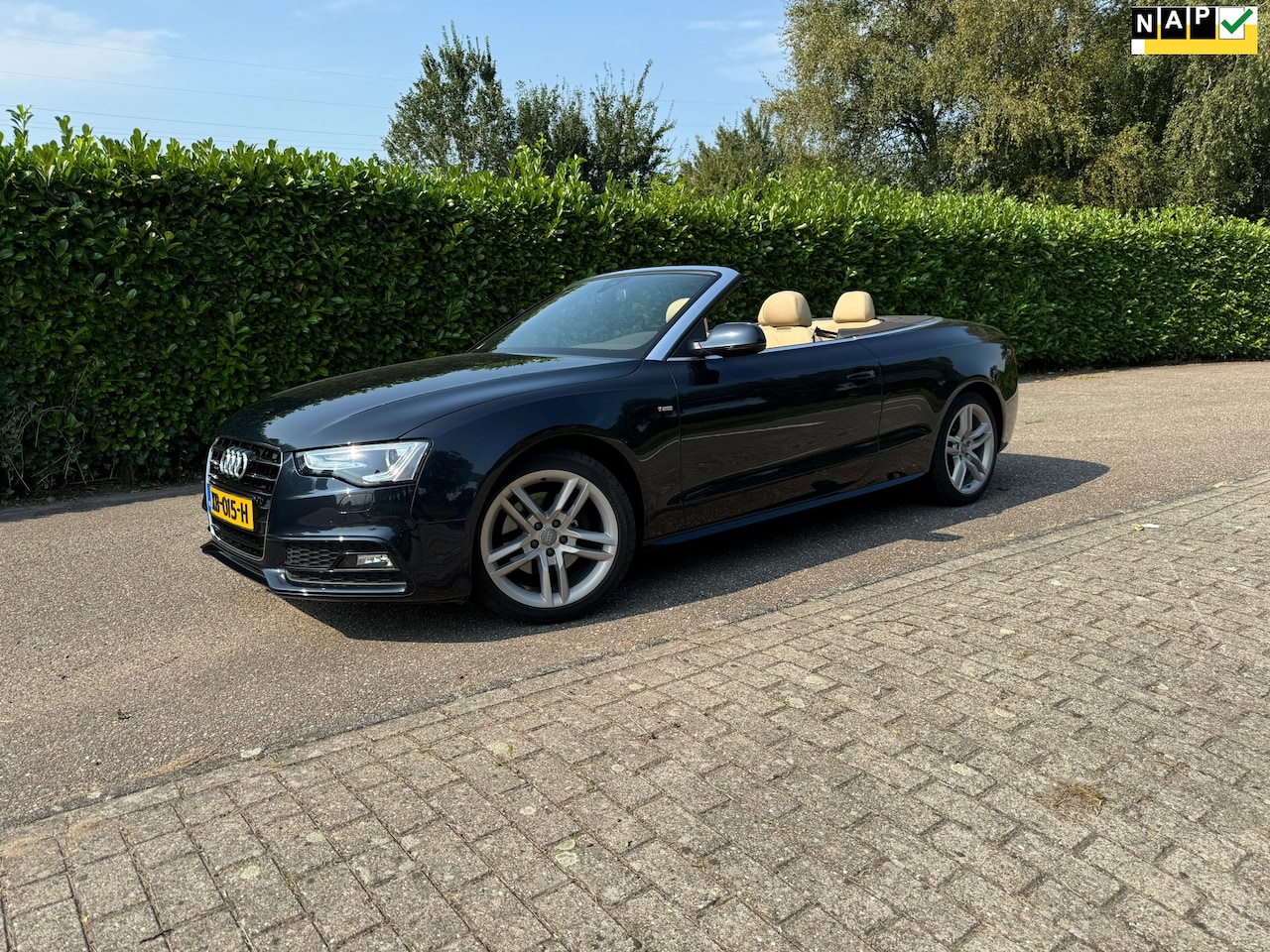 Audi A5 Cabriolet - 2.0 TFSI quattro Sport Edition Open Days | Automaat | Leer - AutoWereld.nl