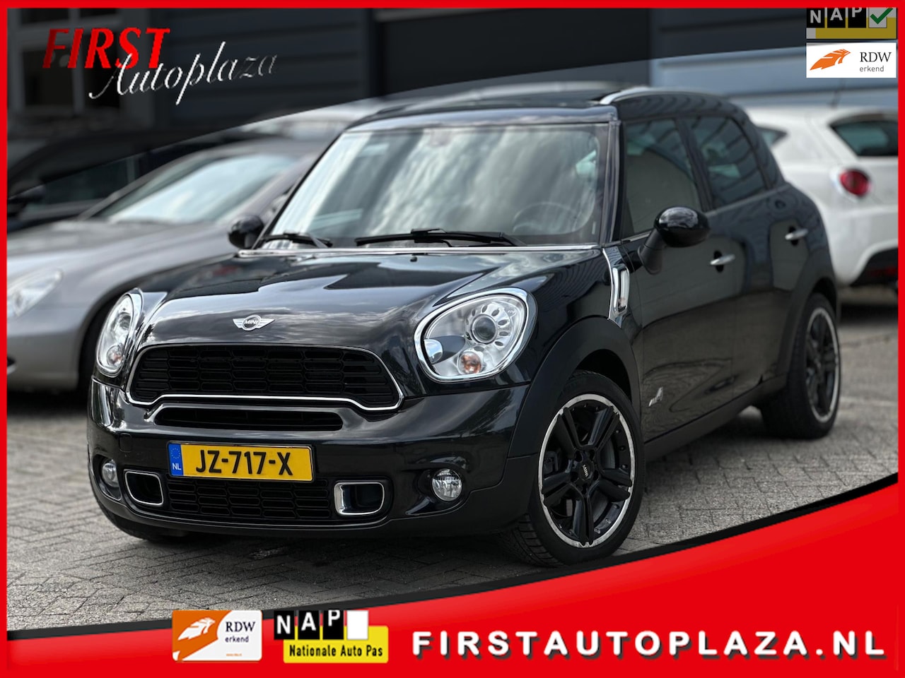 MINI Countryman - Mini 1.6 Cooper S ALL4 Chili LEDER/NAVI/6-BAK/CRUISE | NETTE AUTO ! - AutoWereld.nl