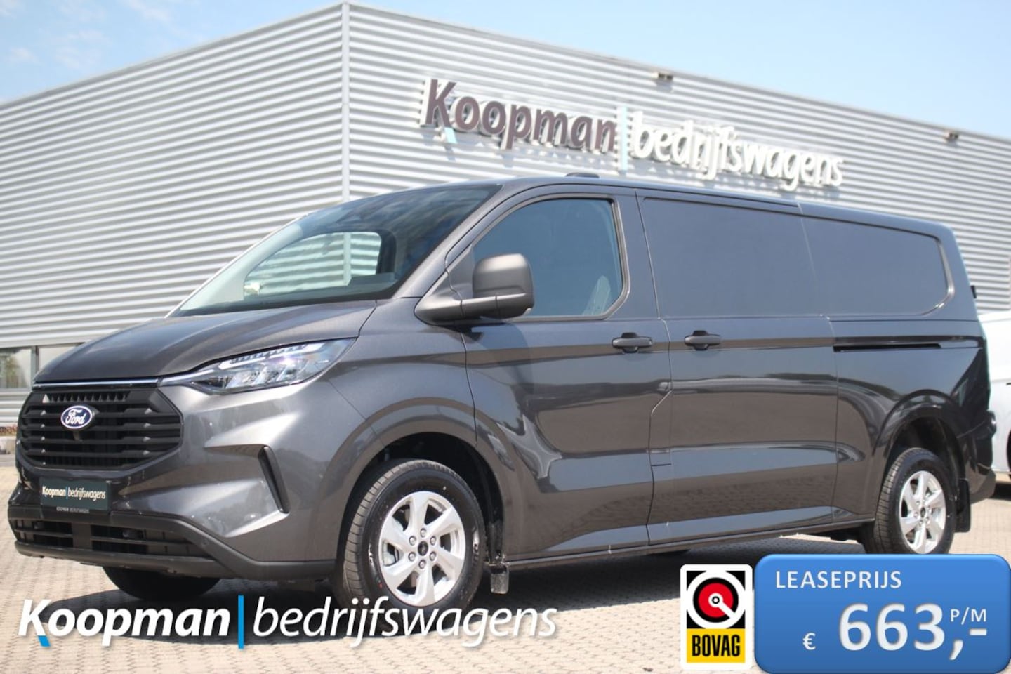 Ford Transit Custom - 320 2.0TDCI 170pk L2H1 Trend | 4x4 | AWD | Automaat | Adaptive Cruise | L+R Zijdeur | LED - AutoWereld.nl