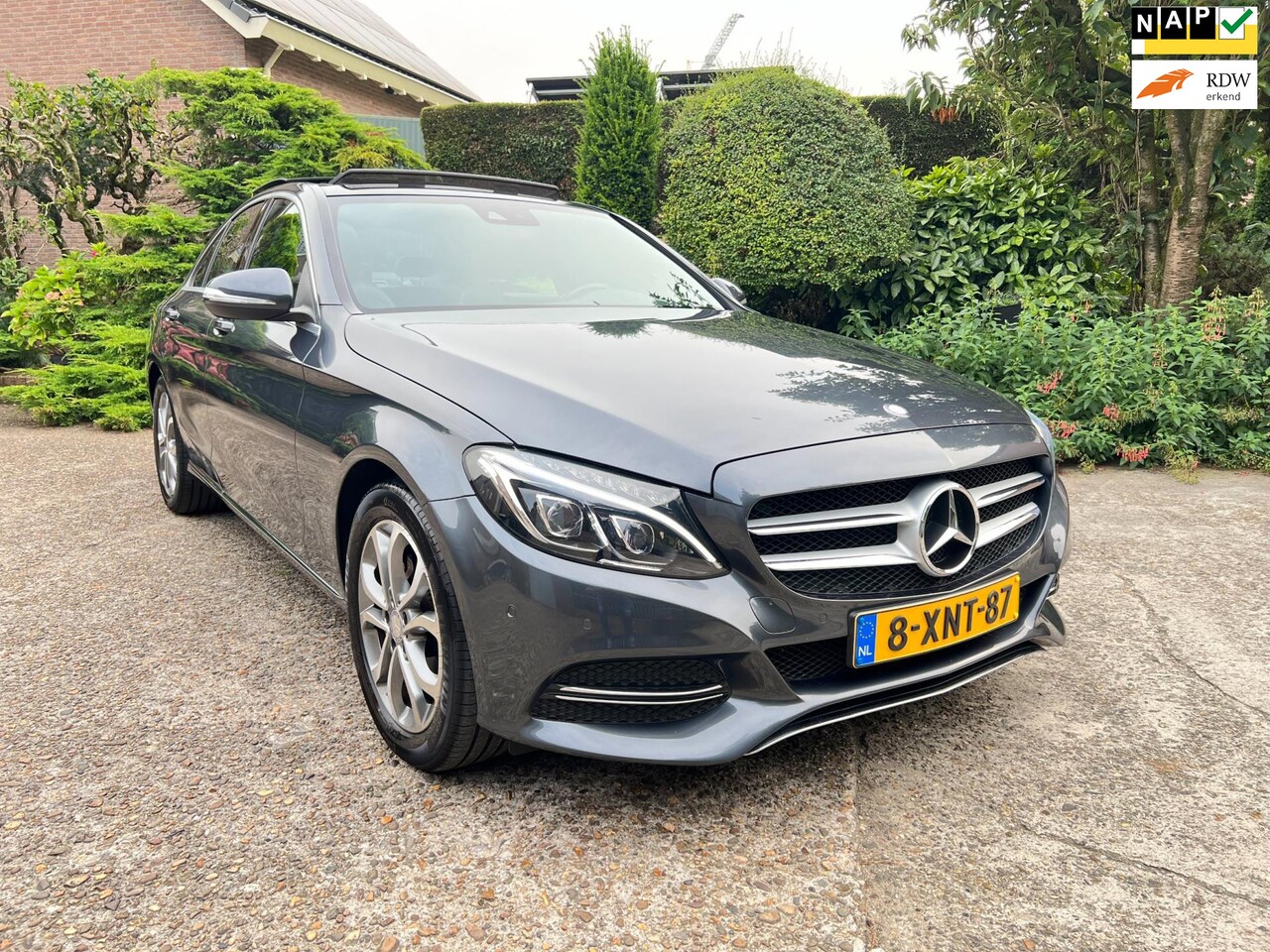 Mercedes-Benz C-klasse - 180 Prestige 180 Prestige, NAVI, PANO, LED, NAP, Zeer nette auto! - AutoWereld.nl