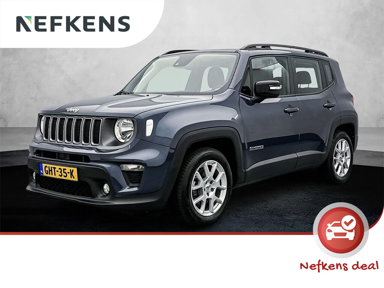 Jeep Renegade - SUV S e-Hybrid 130 pk Automaat | Navigatie | Achteruitrijcamera | Lederen Bekleding | Voor - AutoWereld.nl