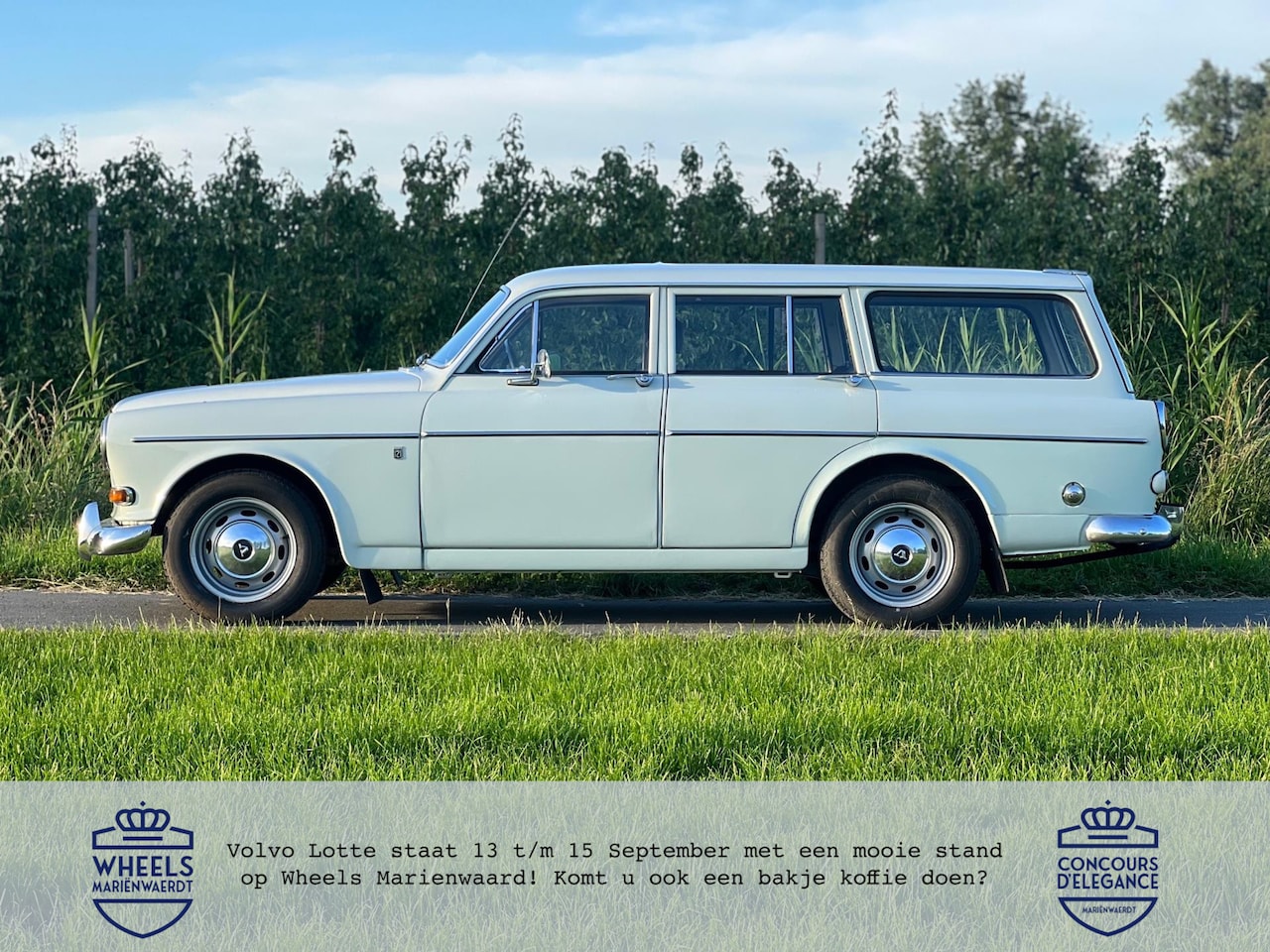 Volvo Amazon - Combi 1967, IJsblauw, B20, LPG, fijne rijders auto - AutoWereld.nl