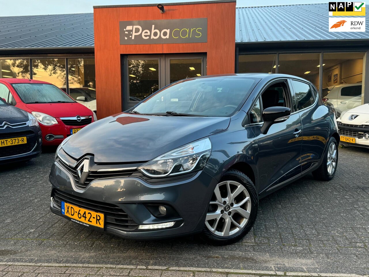 Renault Clio - 0.9 TCe Limited*Navigatie*Pdc*Led*Lichtmetaal. - AutoWereld.nl