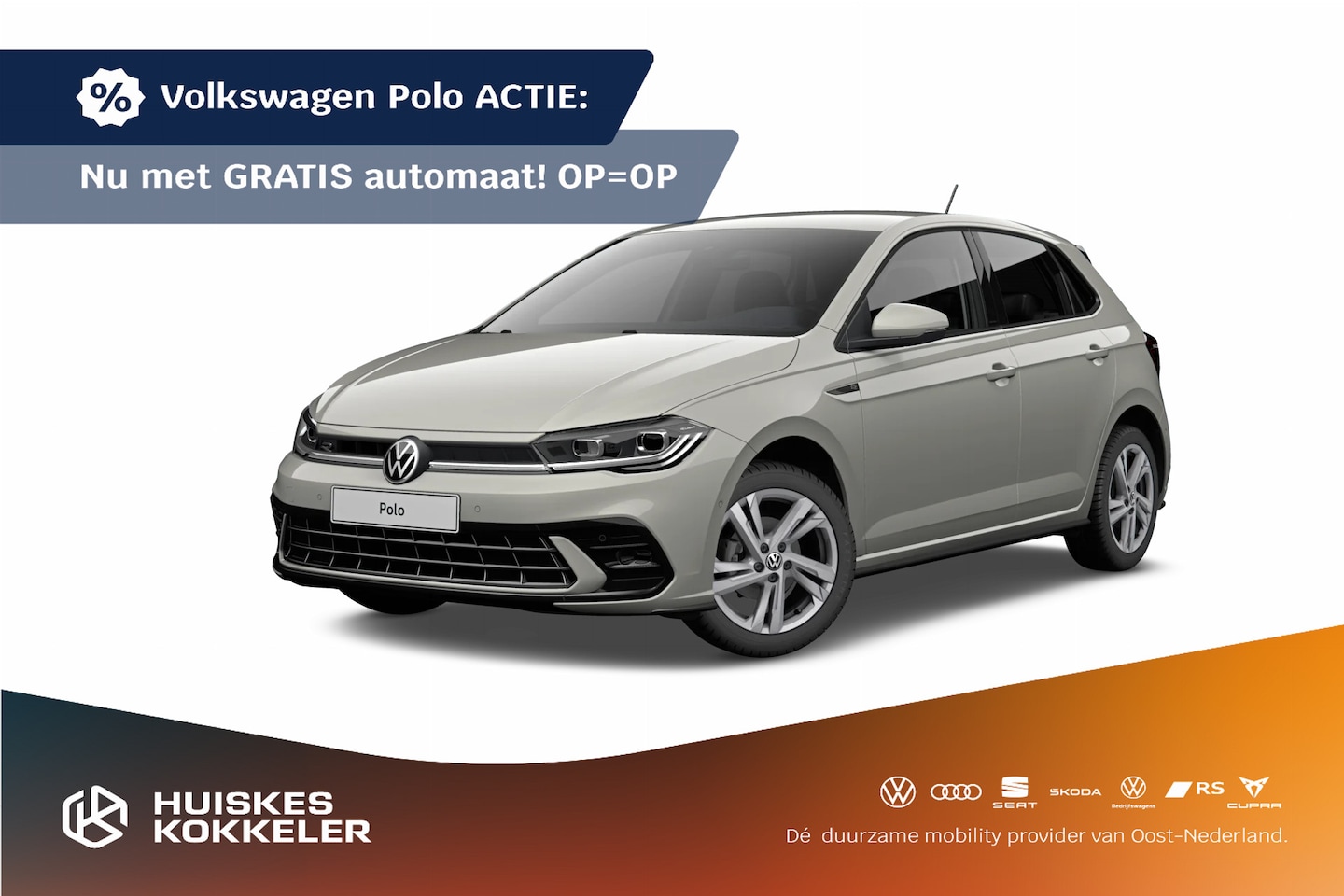 Volkswagen Polo - 1.0 TSI 95 7DSG R-Line Edition | 'App-Connect' draadloze smartphone integratie | Achterlic - AutoWereld.nl